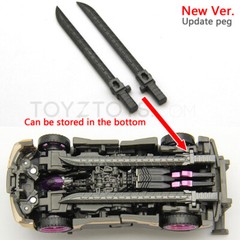 The Color Knife – Double Knife Upgrade For SS104 Nightbird – SS 104 Nightbird