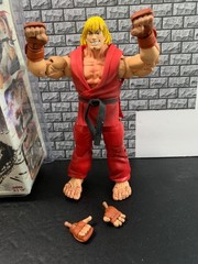 NECA Street Fighter IV Ryu NEW & Bonus Ken Action Figure Complete