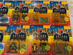 ERTL 1993 * Batman Animated Series * Die Cast Figures & Vehicles Full Set Of 12
