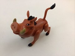 Disney Lion King Figures Just Play Simba Pumbaa 2pc Lot Toys Vintage