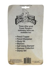 Vintage 90s Mighty Morphin Power Rangers Goldar Eraser NEW IN PACKAGE