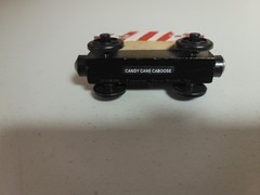 Thomas Wooden Railway Custom Christmas Candy Cane Caboose