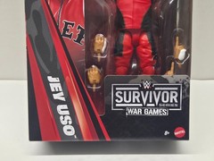 JEY USO – WWE Mattel Elite Survivor Series Figure BAF Michael Cole NEW BOX WEAR