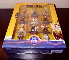 2026 Netflix One Piece Die-Cast Nano Metalfigs Jada 12 Pack Figures