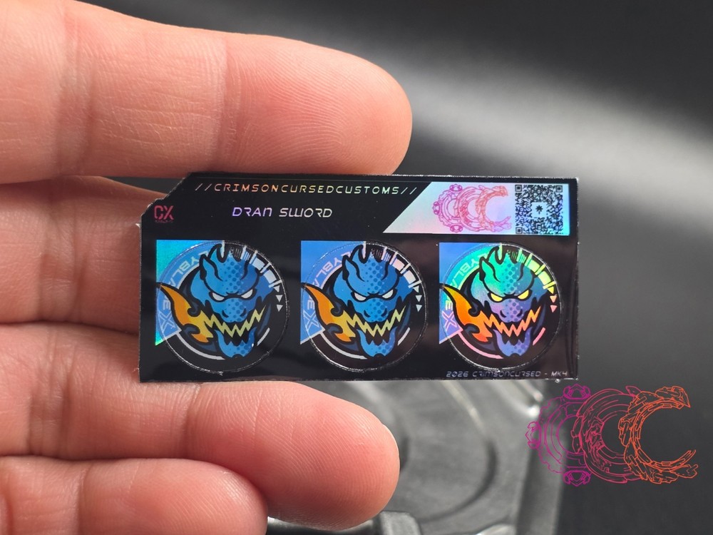 Beyblade X Stickers | Original Color Sets