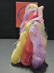 Vntg 1989 Hasbro My Little Pony Early Gen 1 Rainbow Curl “Streaky” Figure Only