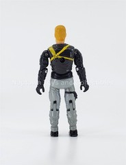 GI JOE COMANDOS EM ACAO CEREBRO (MACE) FIGURE 99% COMPLETE w/ACCS BRAZIL ESTRELA