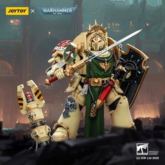 JOYTOY Warhammer 40K 1/18 Dark Angels Deathwing Knight Power Sword Storm Shield