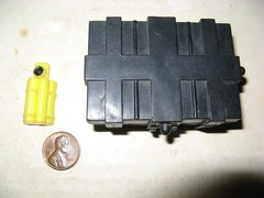 1964 GI Joe Vintage Hasbro 12” AT Dangerous Removal Yellow Bomb & Black Crate