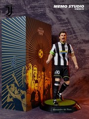 Football Stars Memoirs Studio 1/6 Del Piero Figure Roaring Head