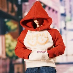 1/12 Custom Hoodie Pants Casual Clothes Set For 6” One Punch Man SAITAMA Figure