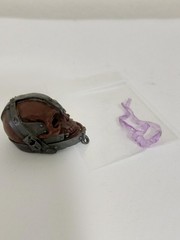 Mythic Legions Barbarian Red Skull Mask Head 1.0 Body 1/12 6″ Fodder