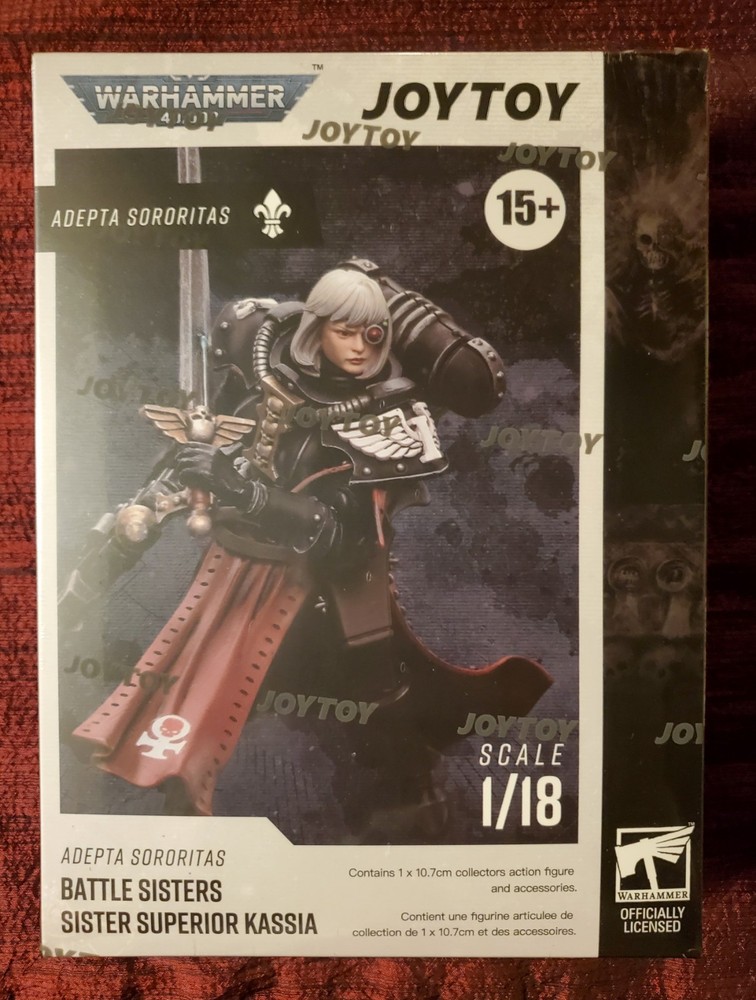 JoyToy Warhammer 40K 40,000 – Adepta Sororitas Battle Sister Superior Kassia