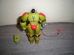 1986 INHUMANOIDS Action Figure HERC ARMSTRONG Vintage Hasbro 1986 100% COMPLETE
