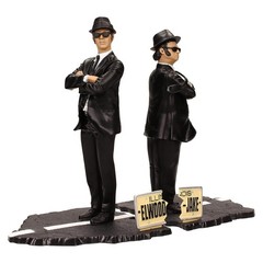 The Blues Brothers Jake and Elwood 7-Inch Figure Set