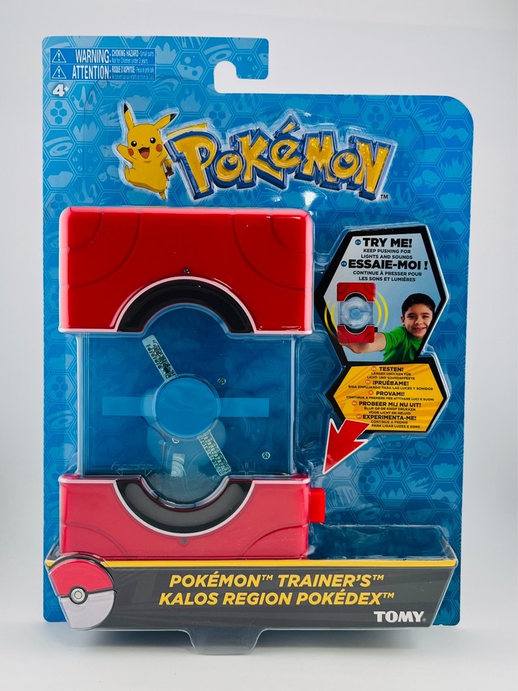 POKEMON TRAINER KALOS REGION POKEDEX TOMY OFFICIAL 2015 VINTAGE OFFICIAL SEALED