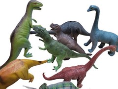 Vintage Lot Imperial Larami Hong Kong China Large Dinosaurs Toys 1985- 2000