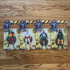New Gods Action Figure Lot of (4) by DC Direct Mr. Miracle Kalibak New MIB