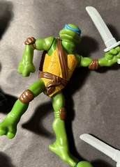 4PCS Lot TMNT Teenage Mutant Ninja Turtles Action Figures Anime Movie Xmas Gift