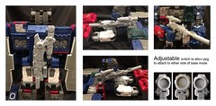 SS01 Solution Set Master Cleaver Master Cannon Upgrade Kit Fortress Maximus MISB