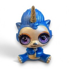 MGA Entertainment Poopsie Cutie Tooties Surprise Spike Hedgehog Blue Horn 1.5″