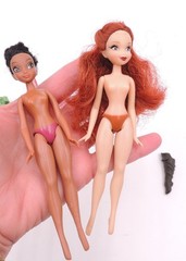 RARE Disney Fairies Mixed Lot 2x Doll, 2x Dress, 1x Top w/Wings, Boots(1 Pair+1)