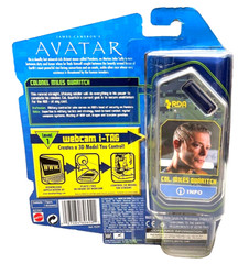 James Cameron AVATAR webcam i-TAG COL. MILES QUARITCH 3D Model 2009 Mattel LVL 1