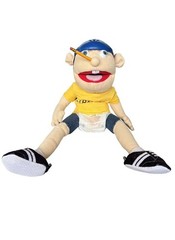 Jeffy Hand Puppet Plush Toy Soft Doll for Kids & Party Props