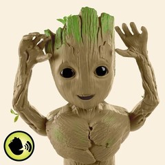 Marvel Studios I Am Groot Groove ‘N Grow Groot, 13.5-Inch Interactive Action Fig