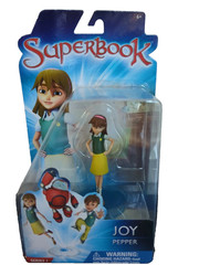 Superbook Joy Pepper 3″ Action Figure Series 1 Bible Adventure CBN 2014 Ages 6+