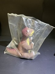 The Land Before Time Little Foot VINTAGE Hand Puppet from 1988 PIZZA HUT