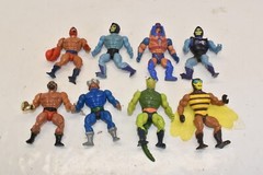 Vintage Masters Of The Universe Figure Lot Of 8 Characters Years 1981-1983