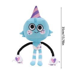 Dandy’s World Spaghetti Goob Plush –Cute Partygoer Doll Toy Gift for Kids & home