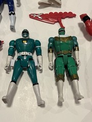 Power Rangers Action Figure Toys Lot Miscellaneous Mix As Pictured