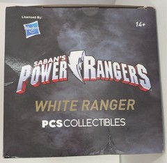 Power Rangers White Ranger Jason David Frank Autographed JSA Cert Figure Pcs