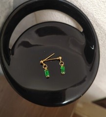 1/6 Scale 1 Pair Colourful Simulated Zirconia Earrings For 12″ Action Figures