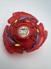 Clear Red Seaborg 2 Beyblade Takara Tomy V Force