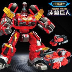 Tobot V Galaxy Detectives Agent Titan Transforming Vehicles Robot Figure Toy