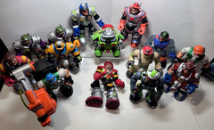Vintage Rescue Heroes Mattel Fisher Price Lot Of 14 Action Figures Variety GUC