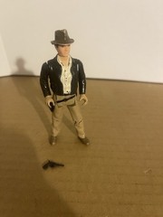 Vintage Raiders Of The Lost Ark Indiana Jones With Pistol