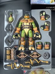Rage Fury Toys Samurai Force Summer TMNT Michelangelo W/ Rave Toys Accessory Kit