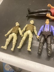 Action Figures Toy Lot of 6 Mixed Poseable Figurines Ln