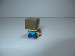 Minecraft Mini-Figures Obsidian Series 4 1″ Farming Steve Figure Mojang