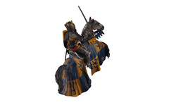 World of History 5.5” JOUSTING KNIGHTS SET #41382 Exclusive Scheich Eldrador