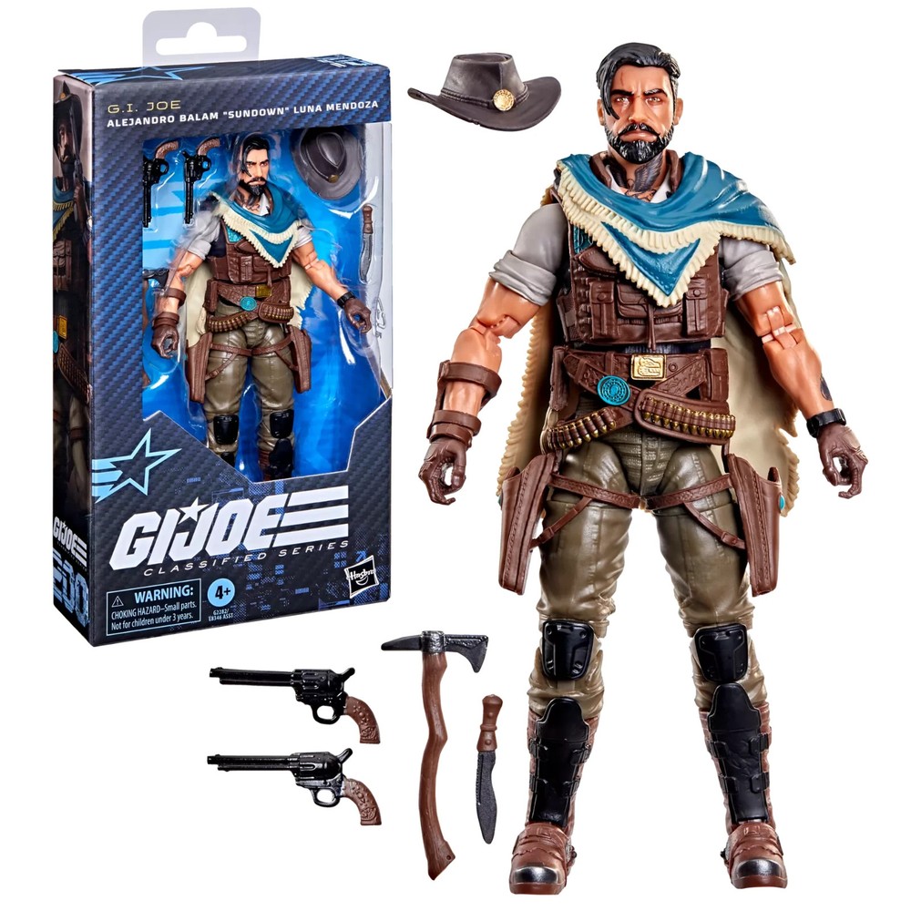 GI Joe Classified Series 6″ 200 Alejandro Balam Sundown Luna Mendoza 260601