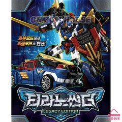 Miniforce Tyranno Thunder Legacy + Rex Kaiser Black Edition Robot Set