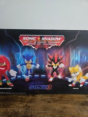JAKKS Pacific Sonic the Hedgehog 3 Movie Action Figures 4-Pack (Lights Up!)