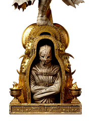 3D Printed Fan Art Moon Knight Sculpture by Wicked3d