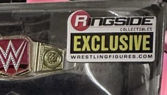Mattel WWE Ringside Collectibles Exclusive Championship Belt Collectors Pack