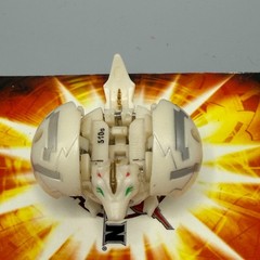 Bakugan Hynoid 510G Pearl White Haos B1 Classic Battle Brawlers